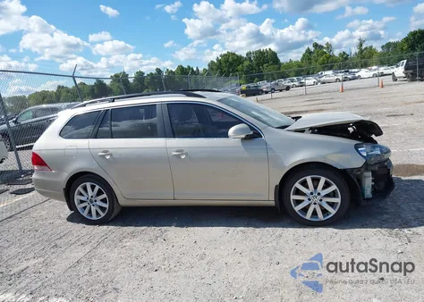 2014 Volkswagen Jetta Sportwagen 2.0L Tdi из США, поврежденный, VIN 3VWPL7AJ4EM617683